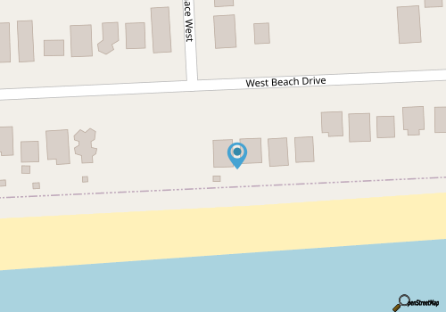 Charming Classic Beach Front Home | Sleeps 14 map location