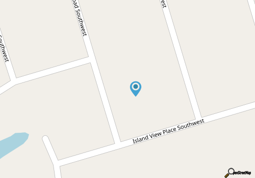 Hidden retreat with office, backyard, patio, porch & pool - dog-friendly map location