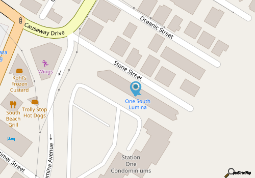 Upscale Condo Ocean Views, Pool, STEPS to Beach, Restaurants, Shops map location