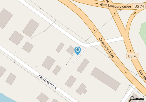 WB Surf Camp map location