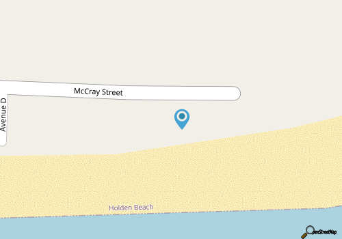 Perfectly located oceanfront house with private washer/dryer, central AC & WiFi map location