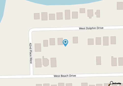 Saltwater Gospel: Nicely Renovated Beachwalk Home on Oak Island map location