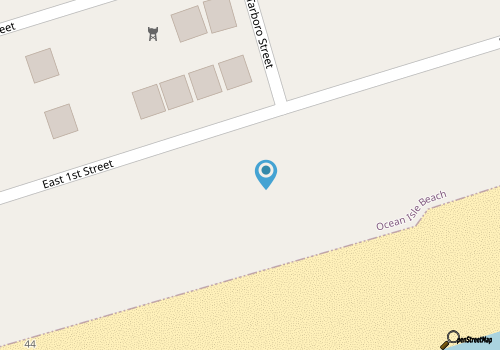 LARGEST OCEANFRONT POOL ON ISLAND LOCATED 1/4 MILE EAST OF PIER 6 Bedroom 4 Bath map location