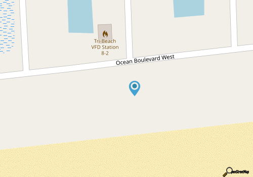 Beautiful oceanfront house w/private pool, central AC, W/D, patio map location