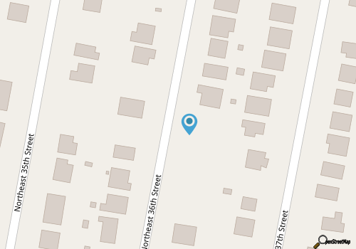 Charming 3-bedroom Beach Cottage 1 mile from beach map location