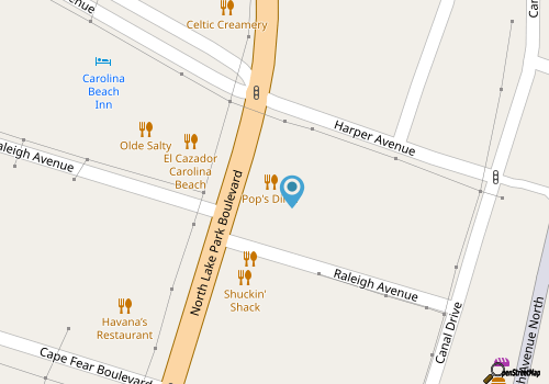Pop’s Diner map location