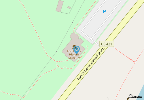Fort Fisher State Historic Site map location