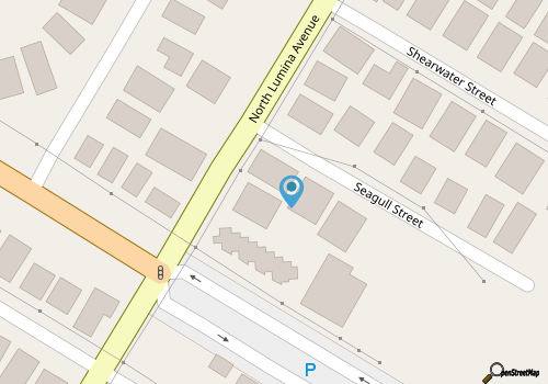 Suite 16 - Three Bedroom condo with ocean views map location