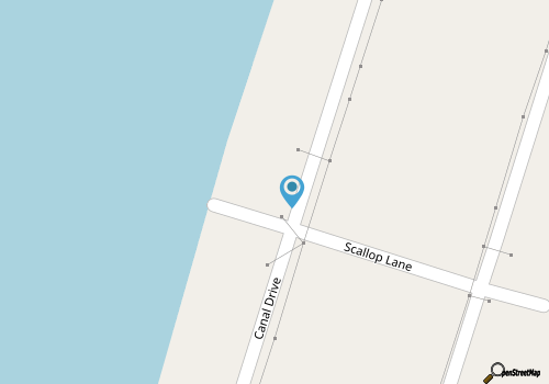 Waterfront Condo/Pier/Boat Slip 1 Block From Beach and Boardwalk. 2 BR, 2BA map location
