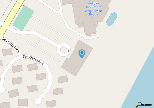3 Bedroom-2 Bath-Sleeps 6-Midlevel Beach Retreat in Wrightsville Beach, NC map location