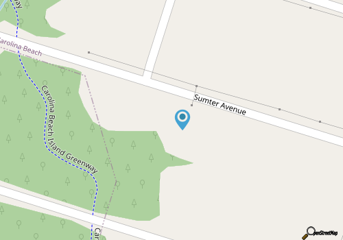 Carolina Beach Retreat, New Home Amenities Close! map location