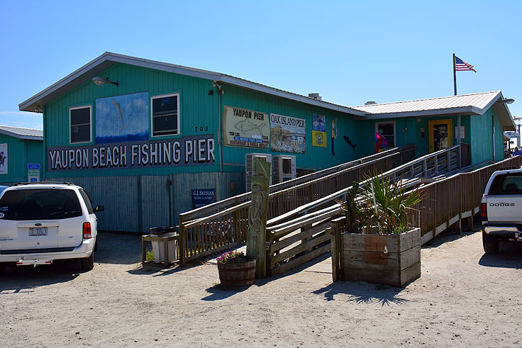 Yaupon Fishing Pier entrance