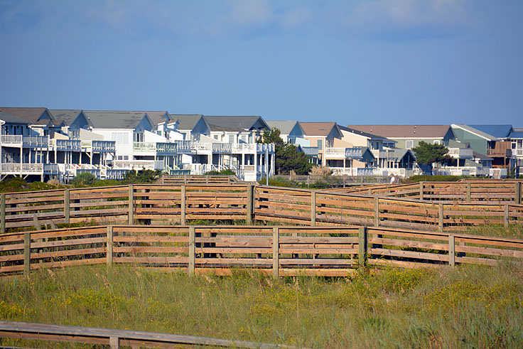 Oceanfront homes in Sunset Beach, NC