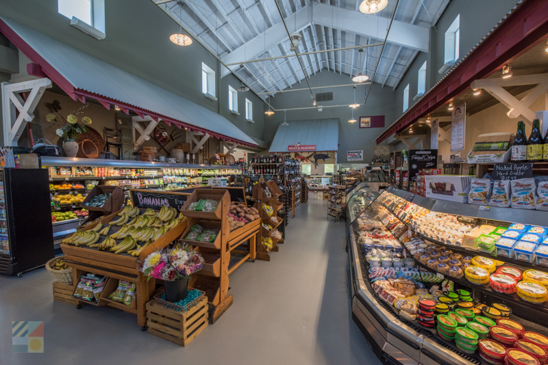 A beautiful grocery store on Bald Head Island