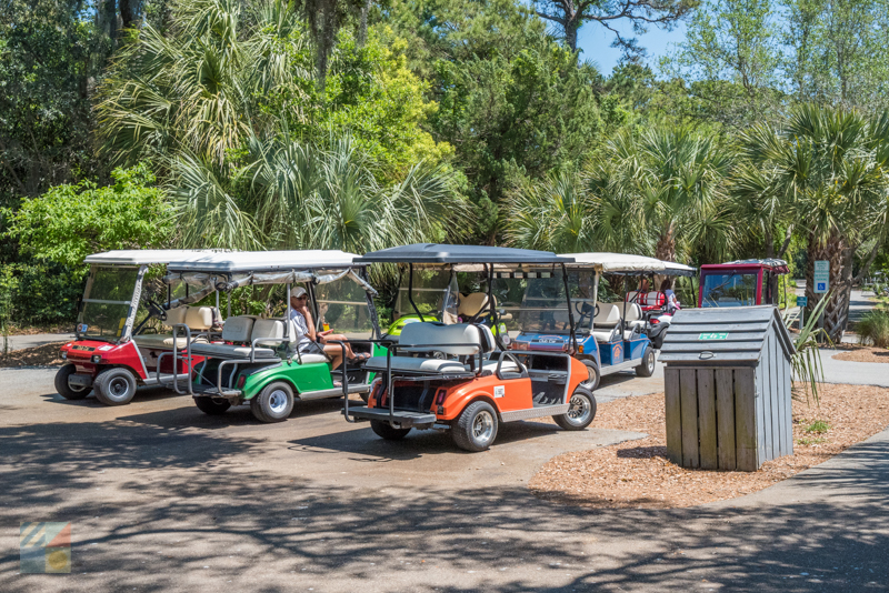 Bald Head Island is a cart-only community.No cars here.