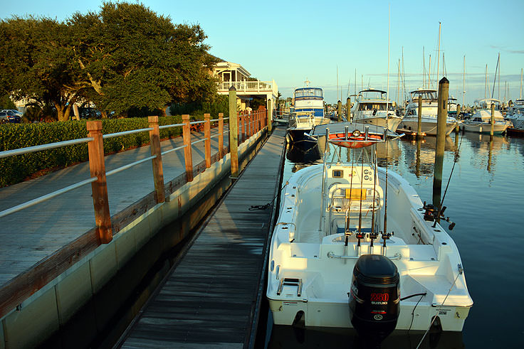 Southport Marina docking