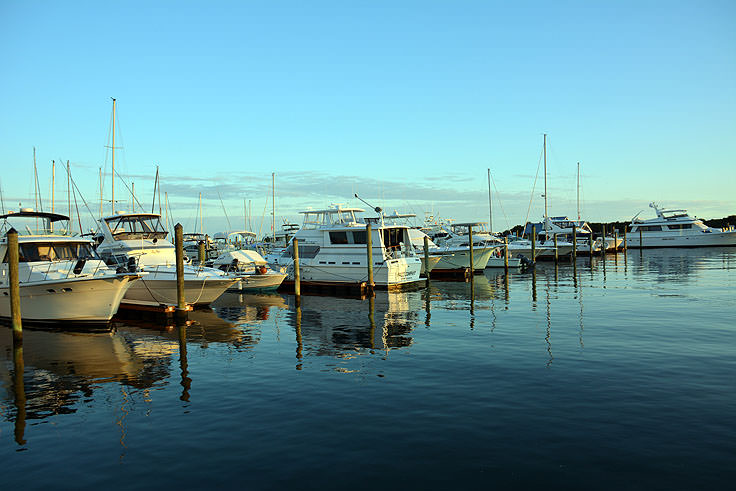 Boats at Southport Marina