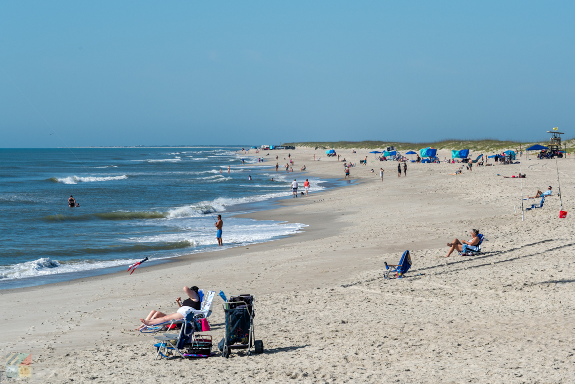 Fort Fisher Recreational Area beach