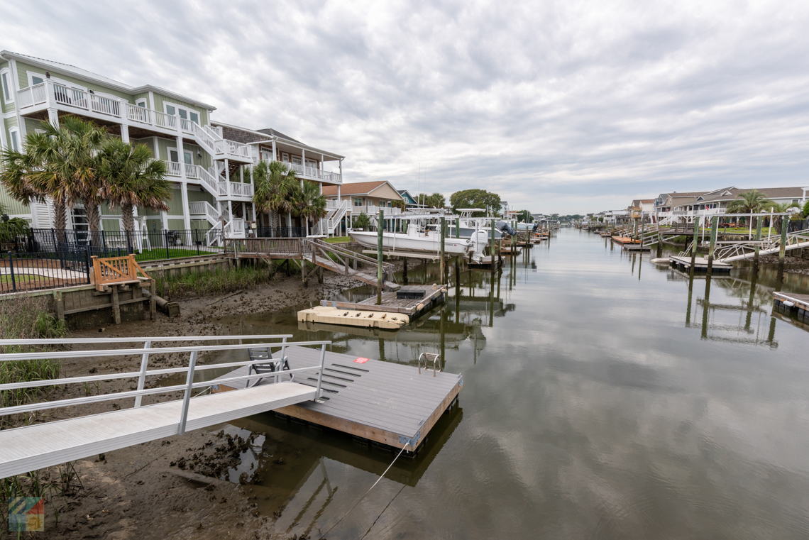 Ocean Isle Beach canal homes