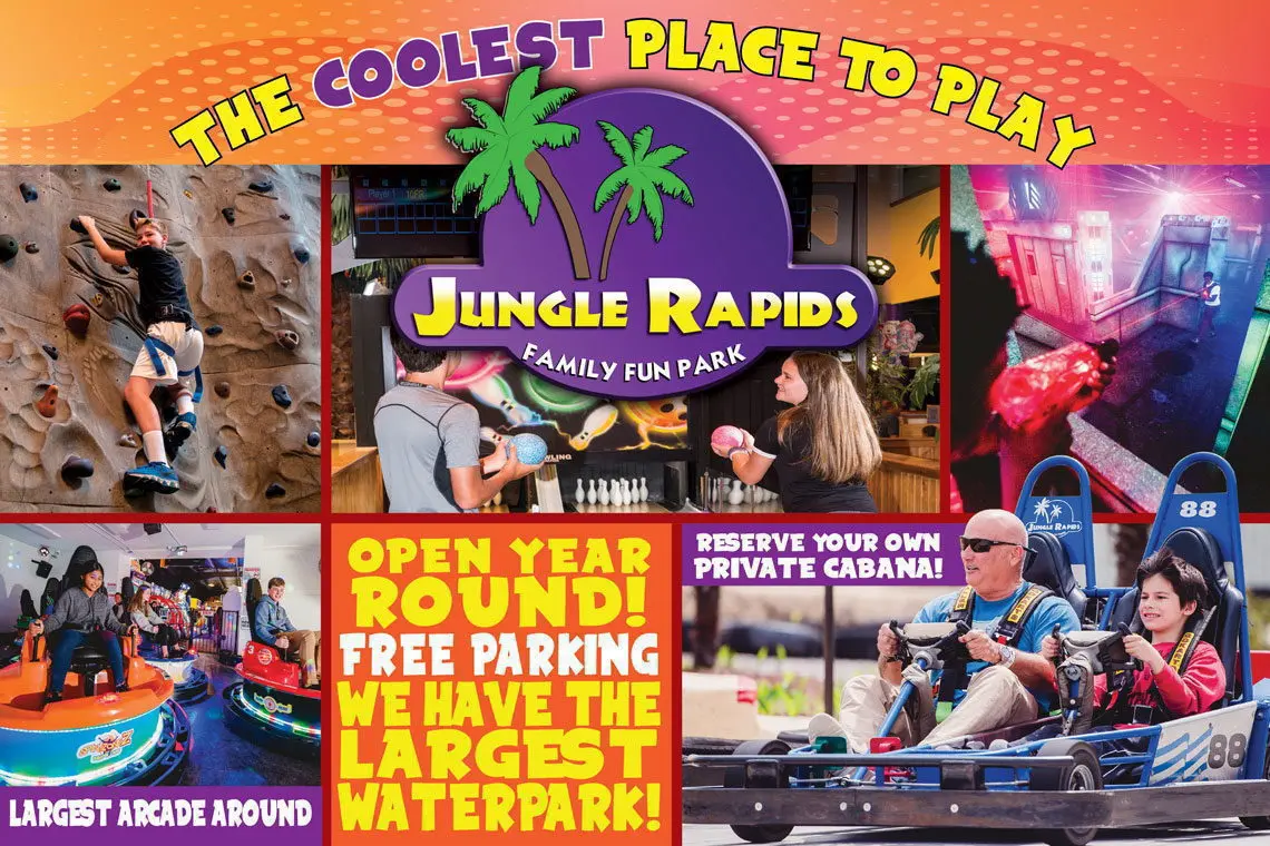 $2. OFF T-Shirt JUNGLE RAPIDS FAMILY FUN PARK