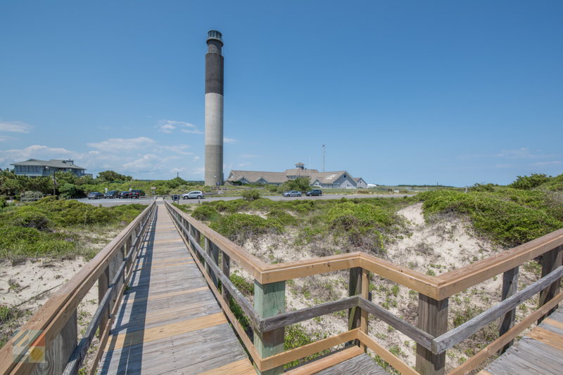 Oak Island Lighthouse from Caswell Beach