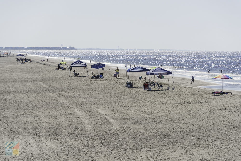 Canopies on Holden Beach