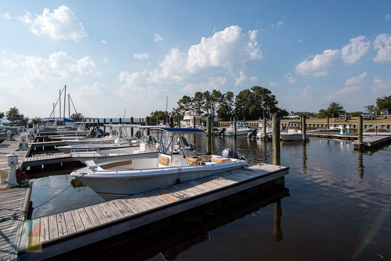 Carolina Beach State Park ramp and marina