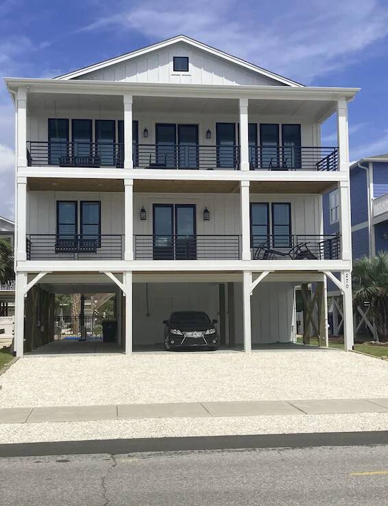 New Custom 2nd Row 5-Bedroom Beach Home