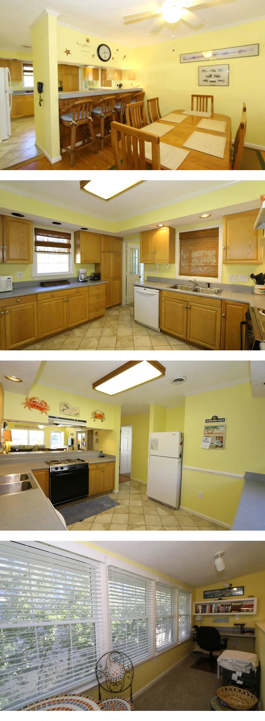 Spears–Ocean view duplex with spacious porches, a short walk to the ocean
