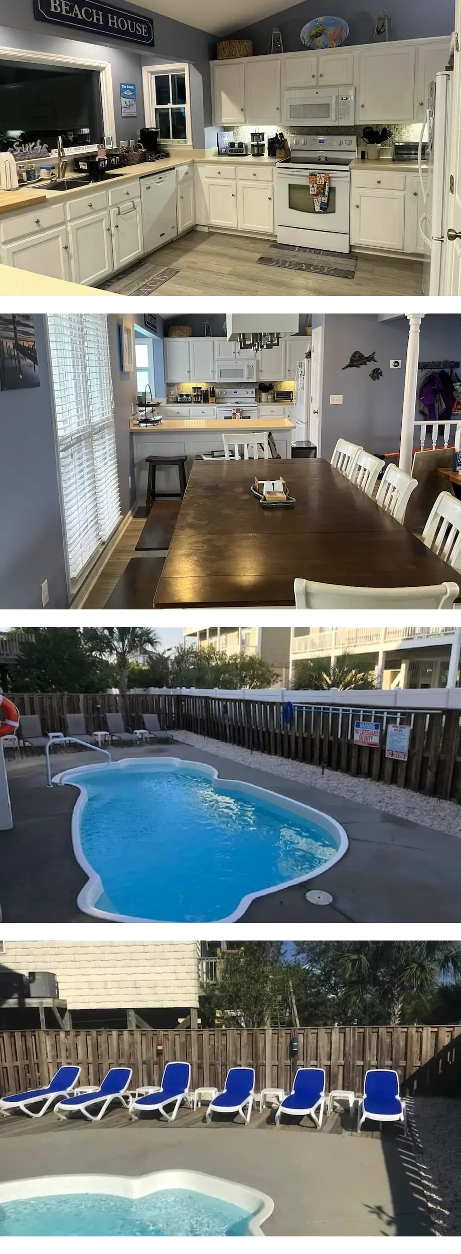 5BR, 4.5BA private pool, pet friendly.  ...