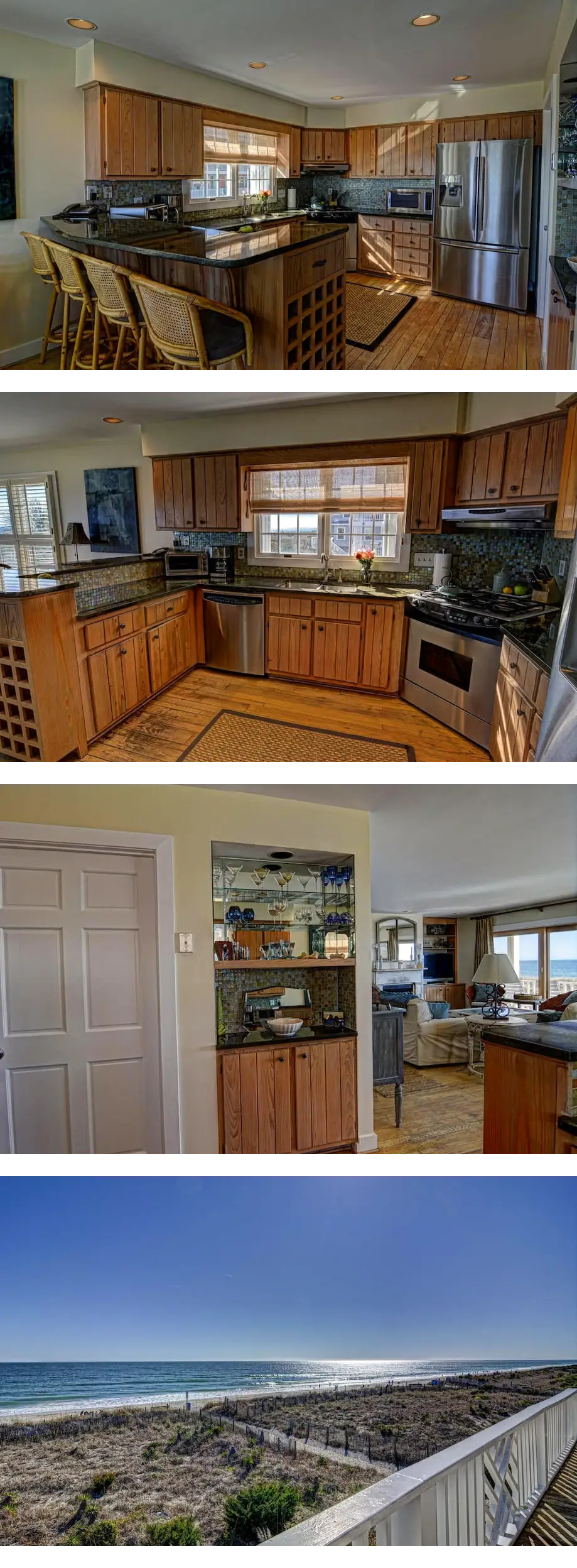 Perfectly Located Ocean Front Home. 4 Bedroom - 3 1/2 Bath.