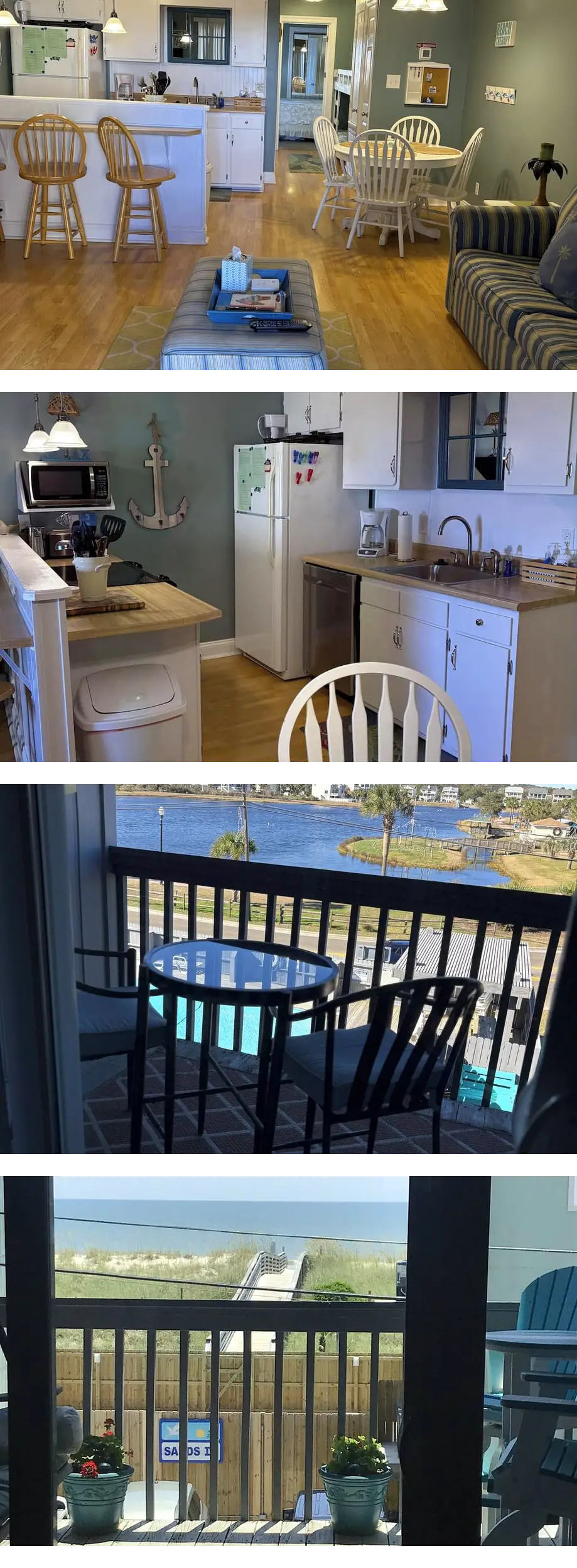 Ocean/lake views, 2nd Row Condo, Pool, W...