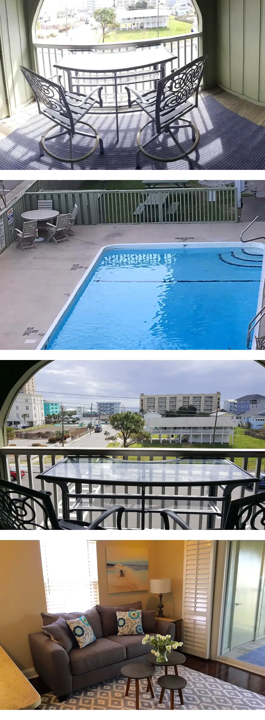 Beautiful oceanview condo steps from ocean, downtown and family fun activities