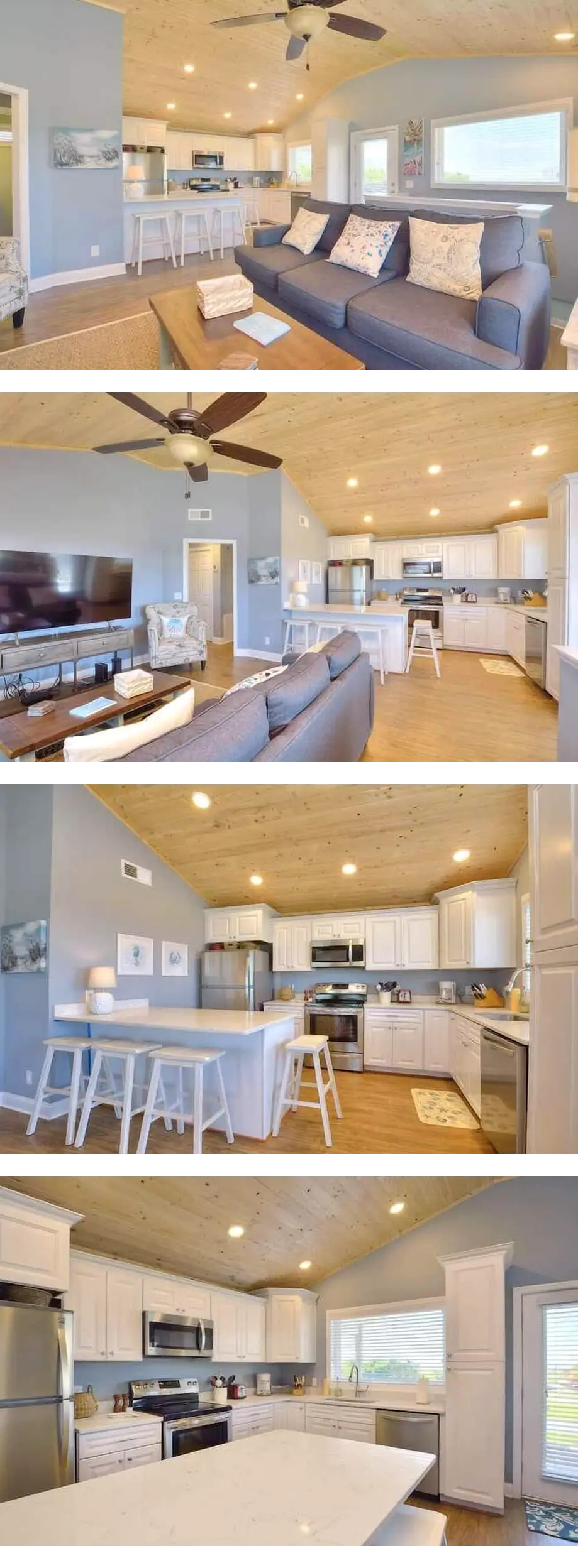 2nd row home close to beach, sleeps 8, i...