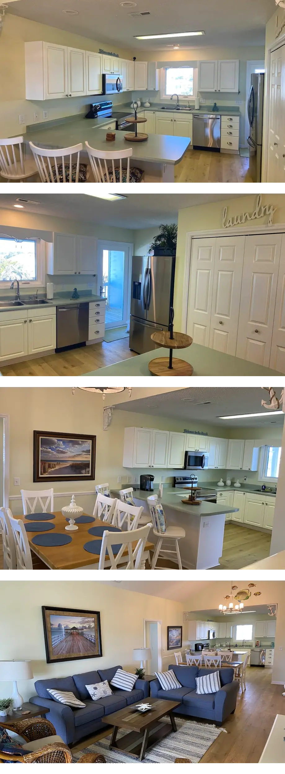 4BR/2BA Home - 2nd Row, Ocean View, Mars...