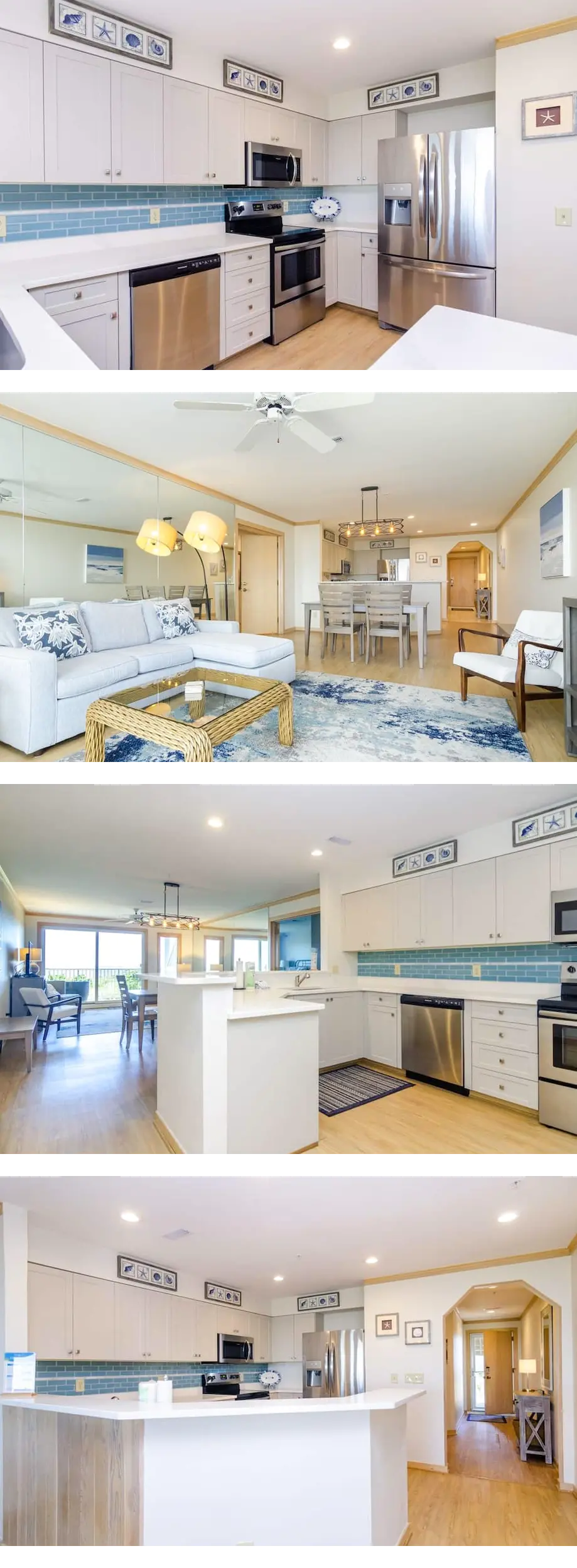 Upgraded Oceanfront 3BR Condo in WrightsvilleDunes