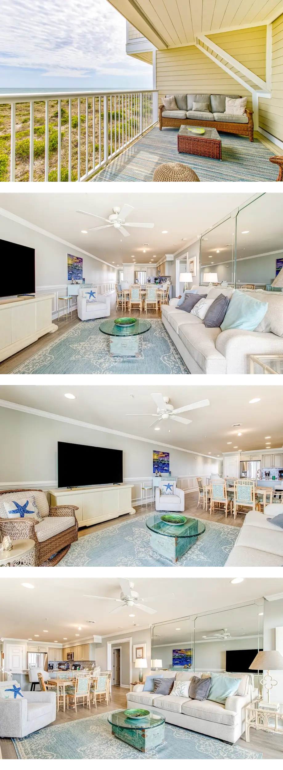 Oceanfront condo... Vacation rental home in Wrightsville Beach, NC