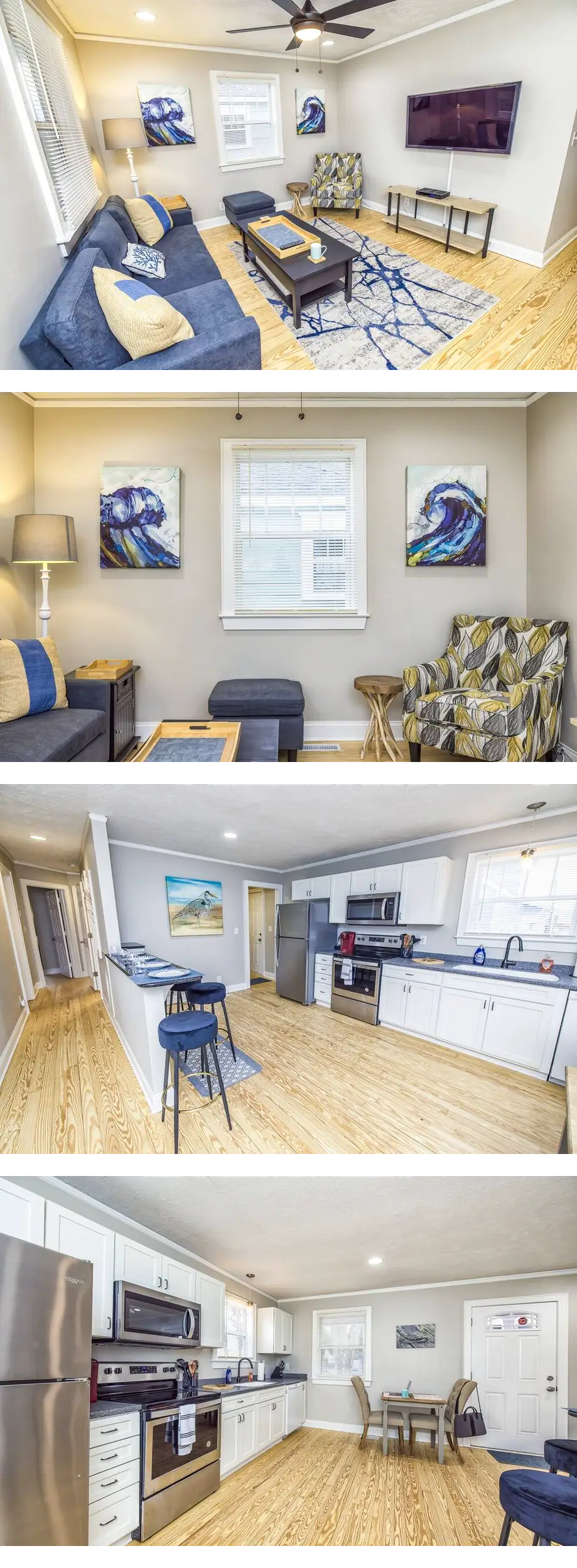 Coastal Chic Downtown Home-Private Yard ...