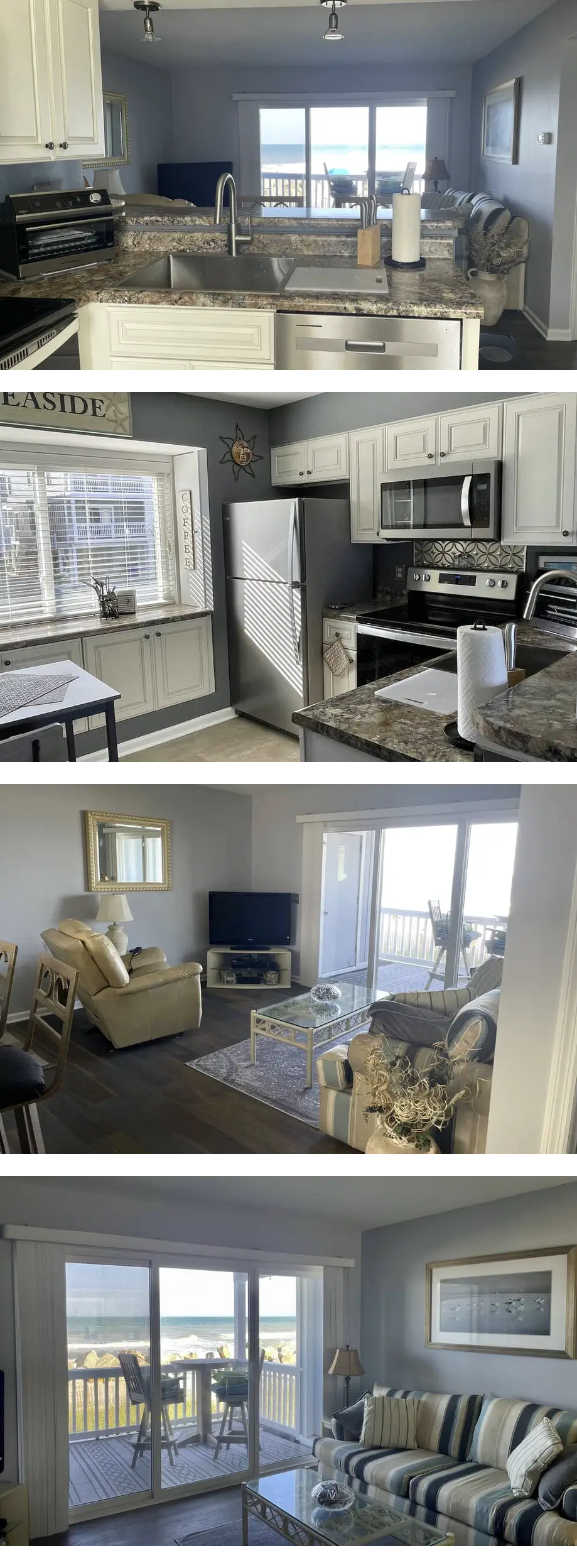 ON THE ROCKS! Oceanfront, 1st floor with...