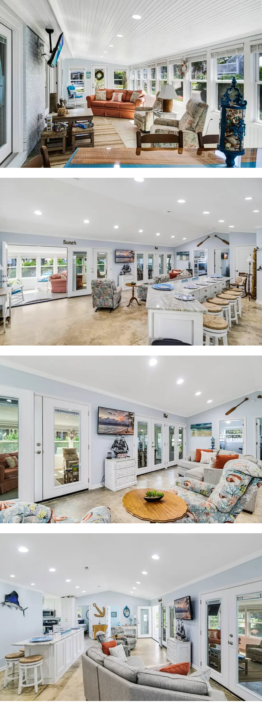 Updated Beach Cottage with Wonderful Poo...