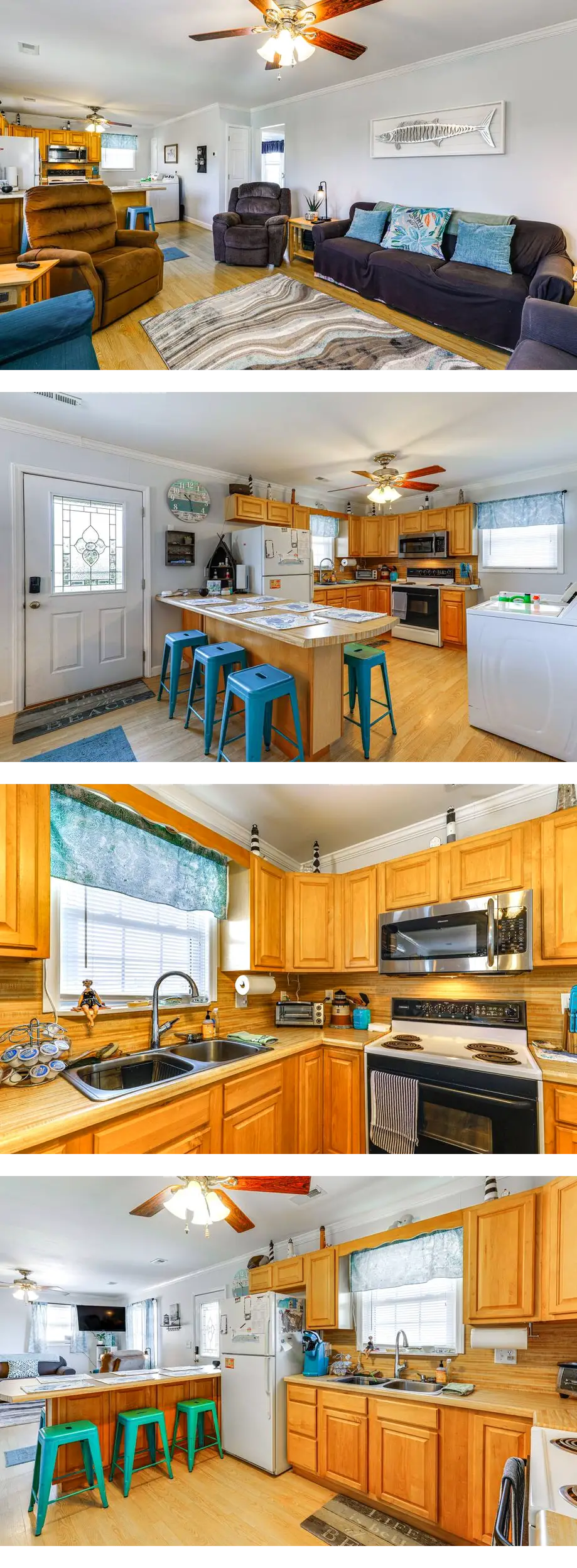 Oak Island Home w\/ Covered Patio: Steps...