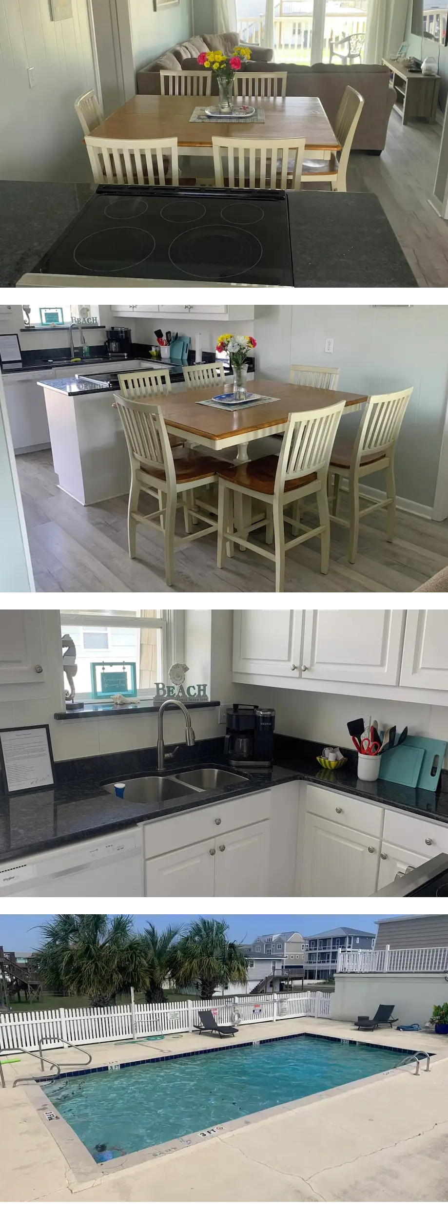 Cozy 4-bedroom condo w\/pool and steps f...