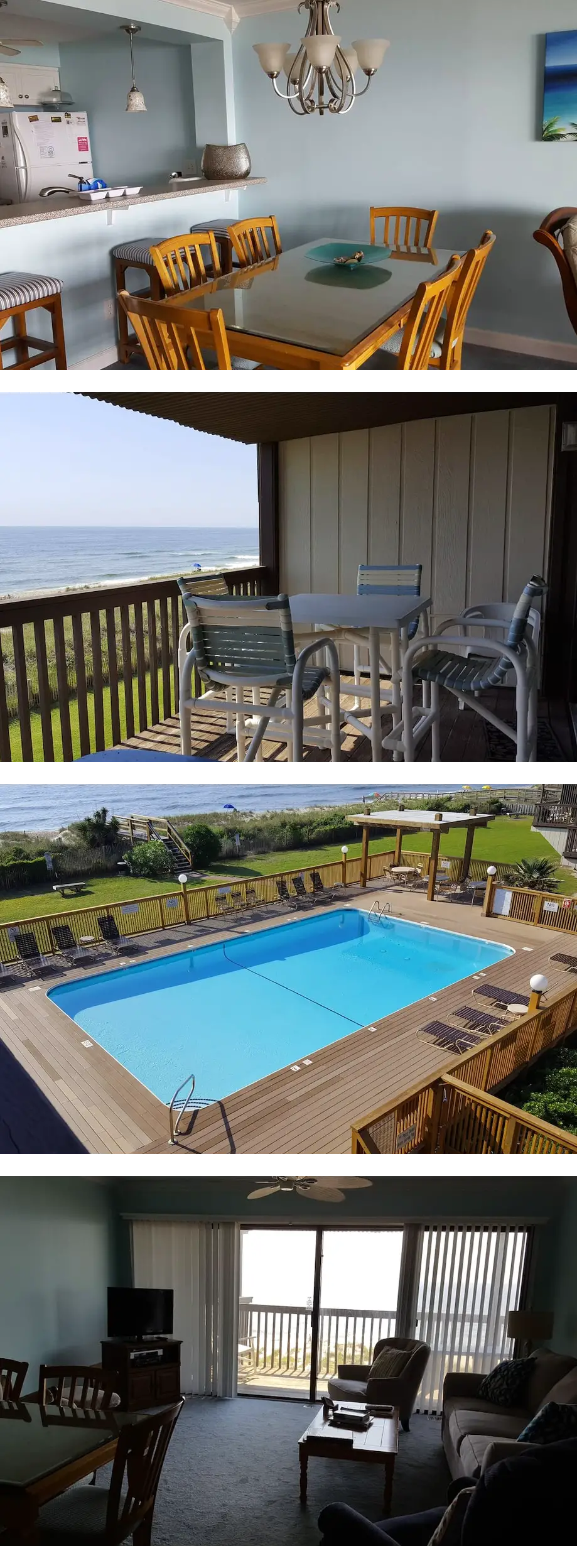 Sea Colony 19A - Beachfront Condo with w...