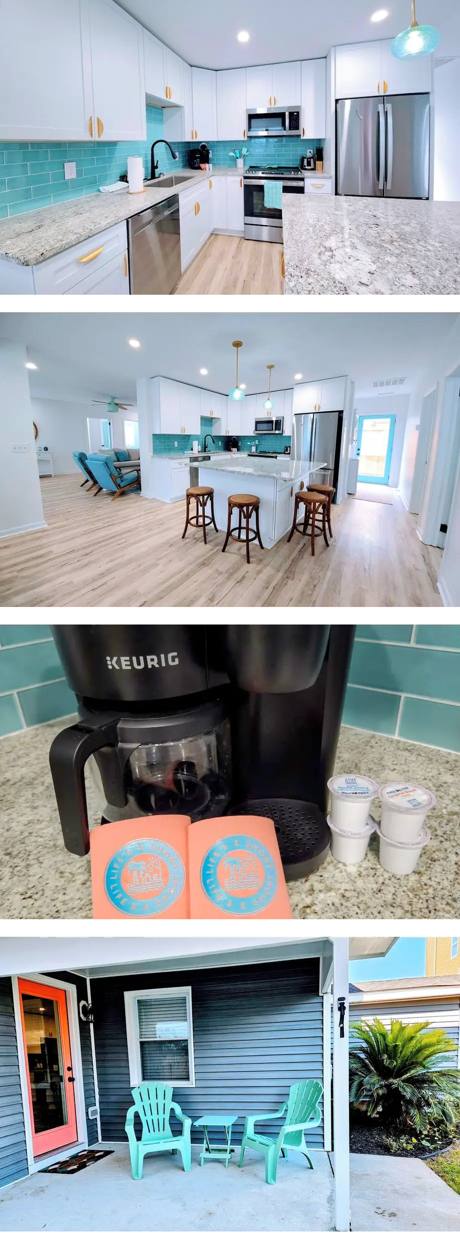 Beautifully updated ground-level cottage...