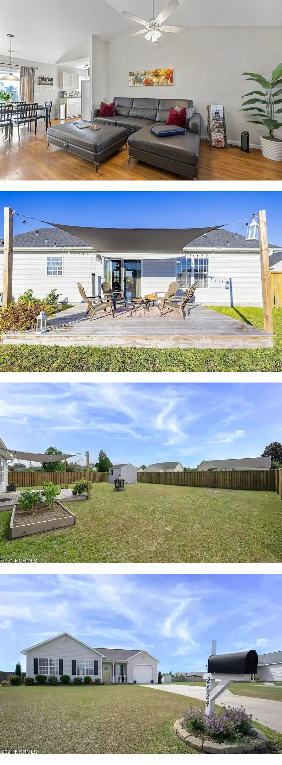 4 Bed Beach Getaway! Fenced Yard + Garag...