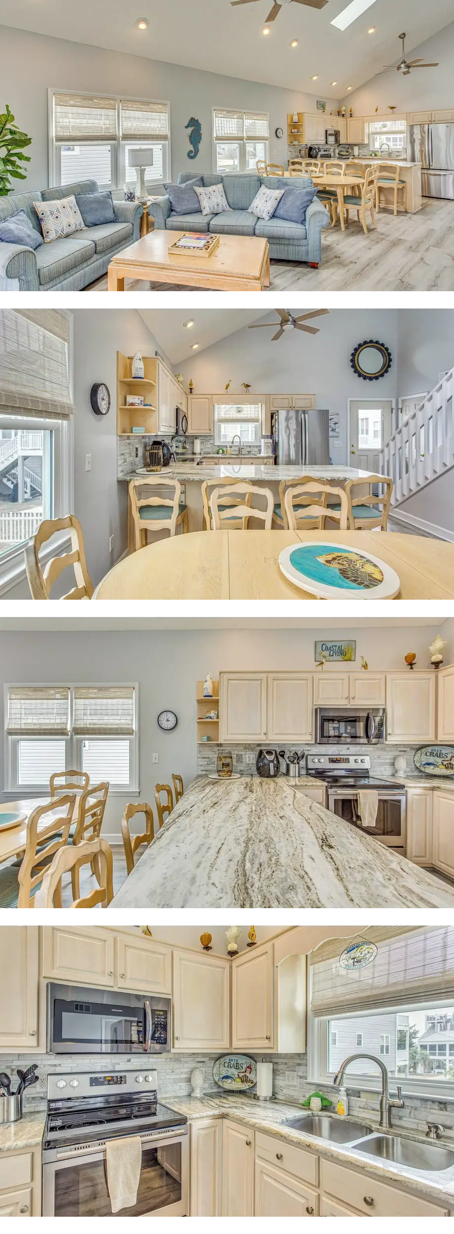 Walk to Ocean: Sunset Beach House w/ 3-L...