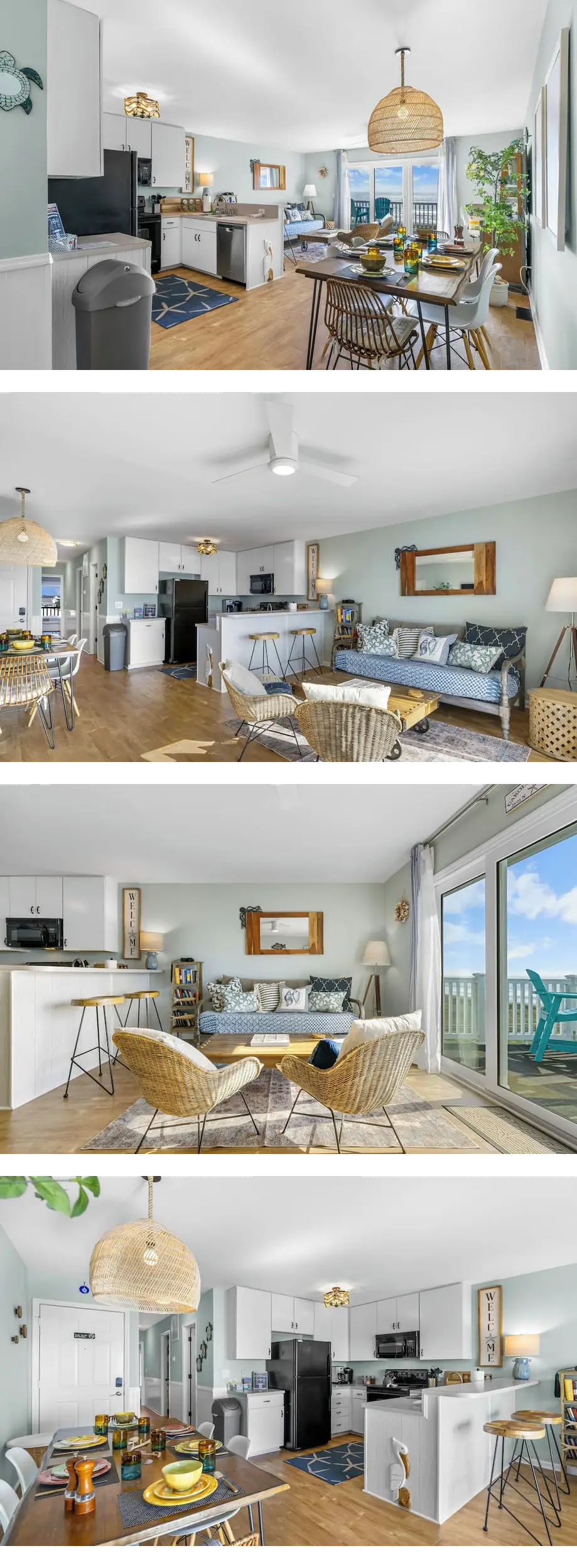 Ocean Vista 2bdr condo on the water with direct beach access to Carolina Beach