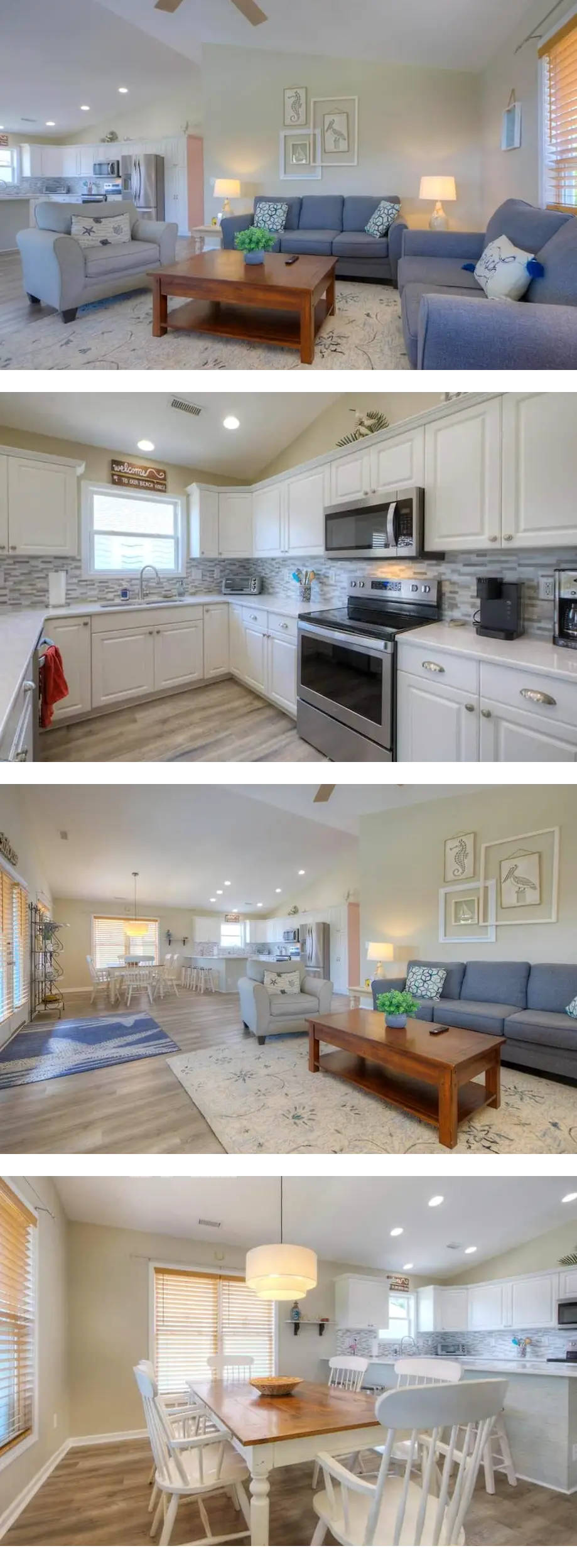 Beautiful 3BR 2BA House, Walk to Beach, ...