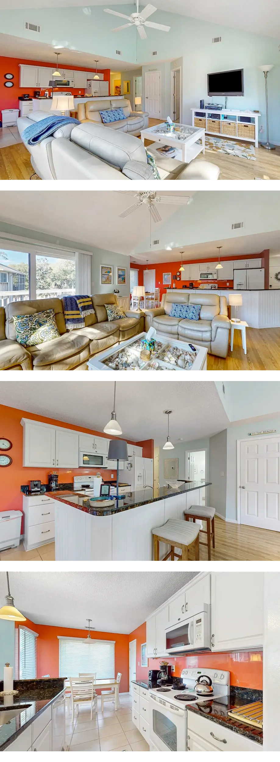 Updated golf resort condo near beach wit...