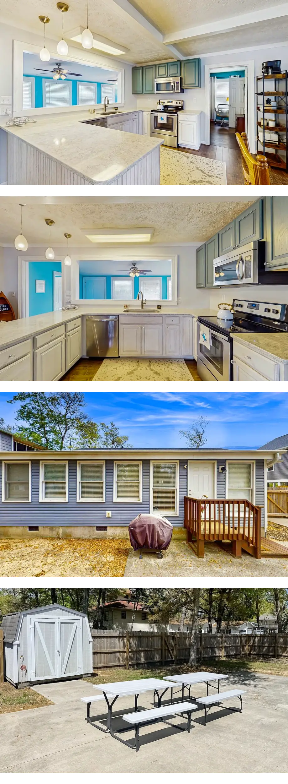 Dog-friendly coastal home w/ enclosed ya...